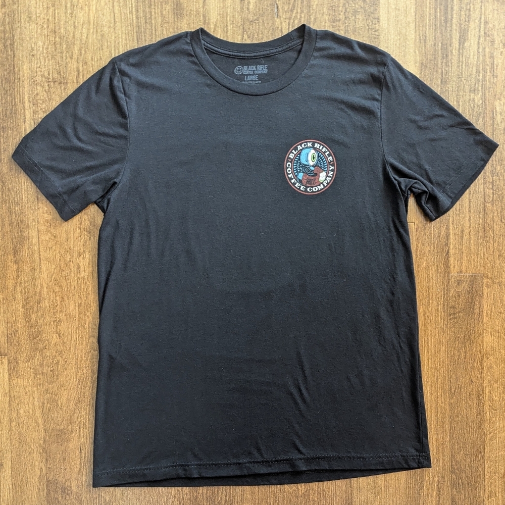 Support Your Local Coffee Dealers 🖤 Black Graphic T-shirt - Picture 3 of 10